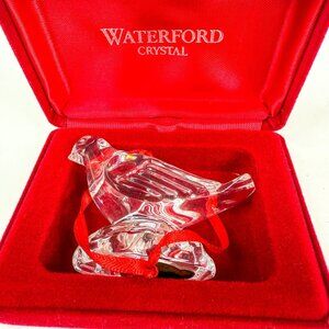 Waterford Crystal 12 Days Of Christmas Turtle Dove 2nd Edition Ornament